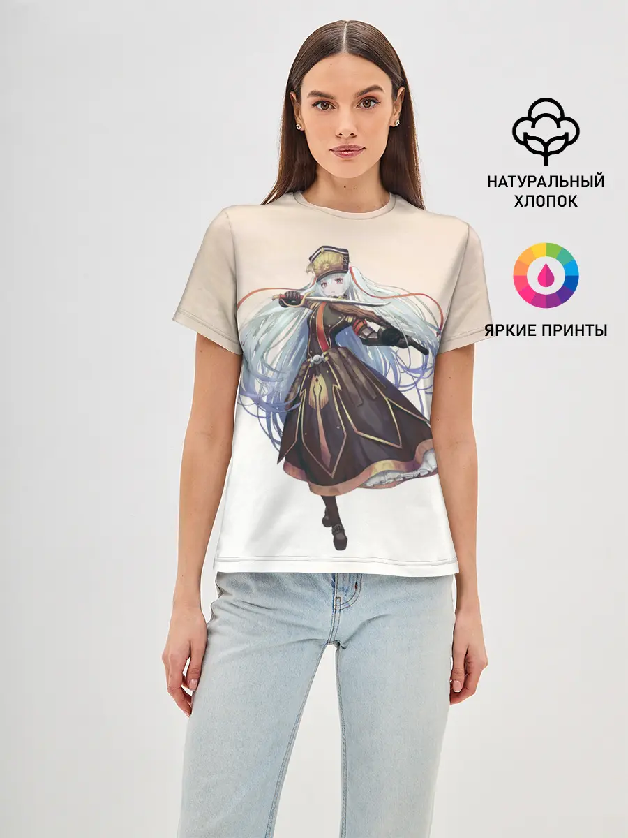 Женская базовая футболка / Танец Альтаира