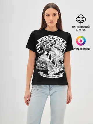 Женская базовая футболка / Warlock