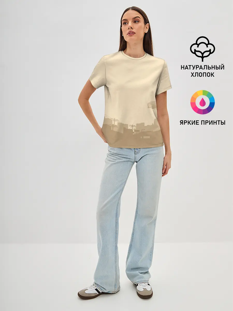 Женская базовая футболка / GTA SA - San Andreas 2