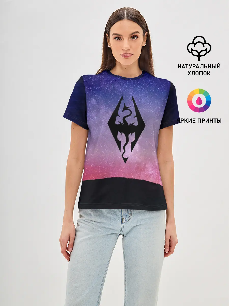 Женская базовая футболка / THE ELDER SCROLLS