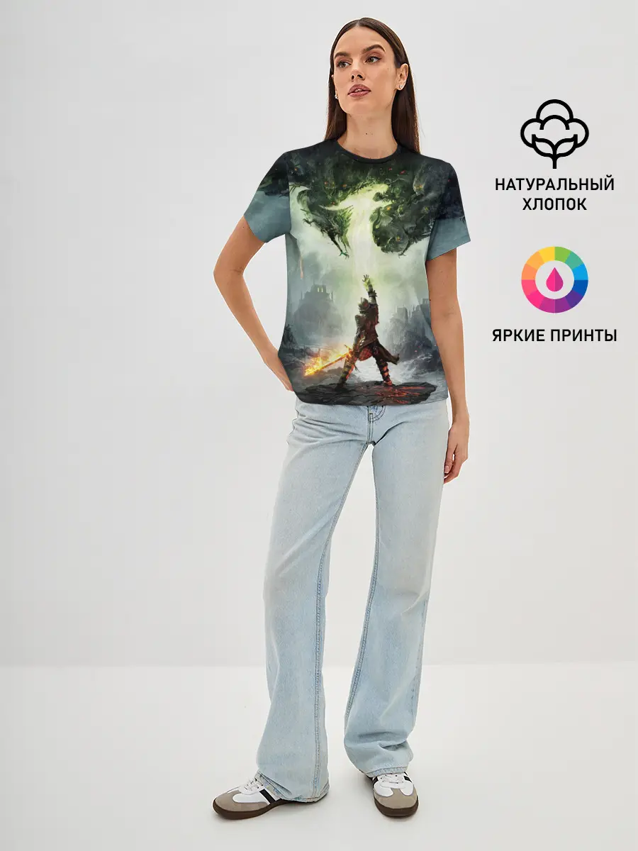 Женская базовая футболка / Dragon Age: Inquisition