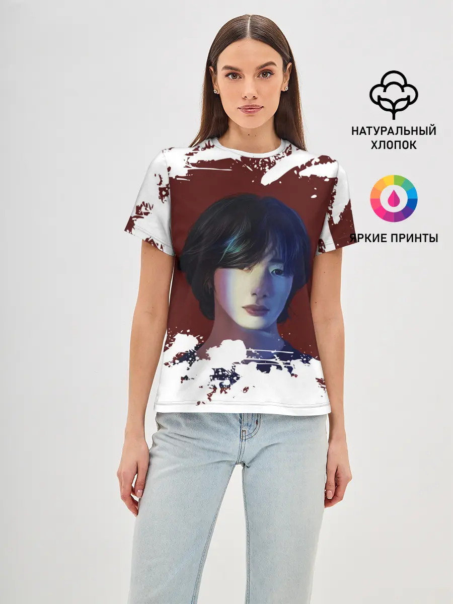 Женская базовая футболка / MONSTA X | МОНСТА Х