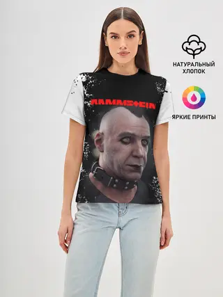 Женская базовая футболка / RAMMSTEIN | РАМШТАЙН