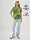 Женская базовая футболка / Растительная жизнь - Хоста