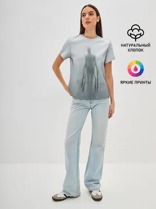 Женская базовая футболка / Slender