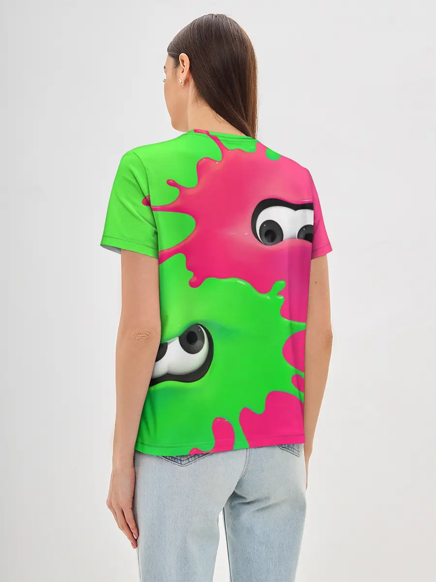 Женская базовая футболка / Splatoon