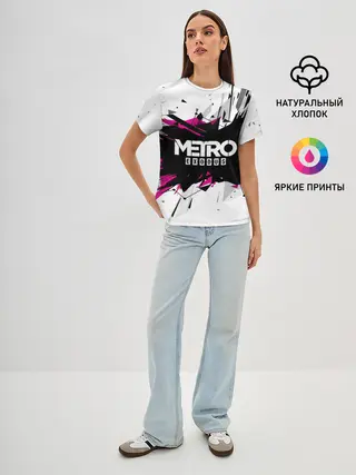 Женская базовая футболка / Metro Exodus 2018