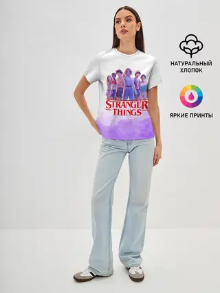 Женская базовая футболка / ОЧЕНЬ СТРАННЫЕ ДЕЛА