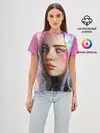 Женская базовая футболка / Billie Eilish