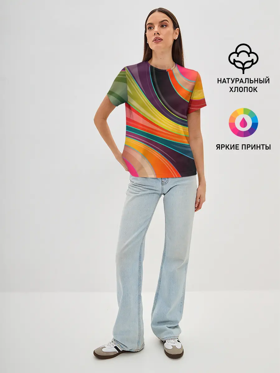 Женская базовая футболка / Палитра