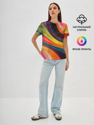 Женская базовая футболка / Палитра