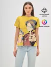 Женская базовая футболка / One Piece Luffy Луффи