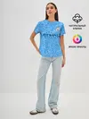 Женская базовая футболка / Manchester City 20/21 Home Kit