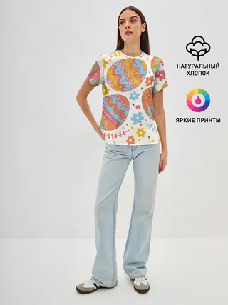 Женская базовая футболка / Пасха