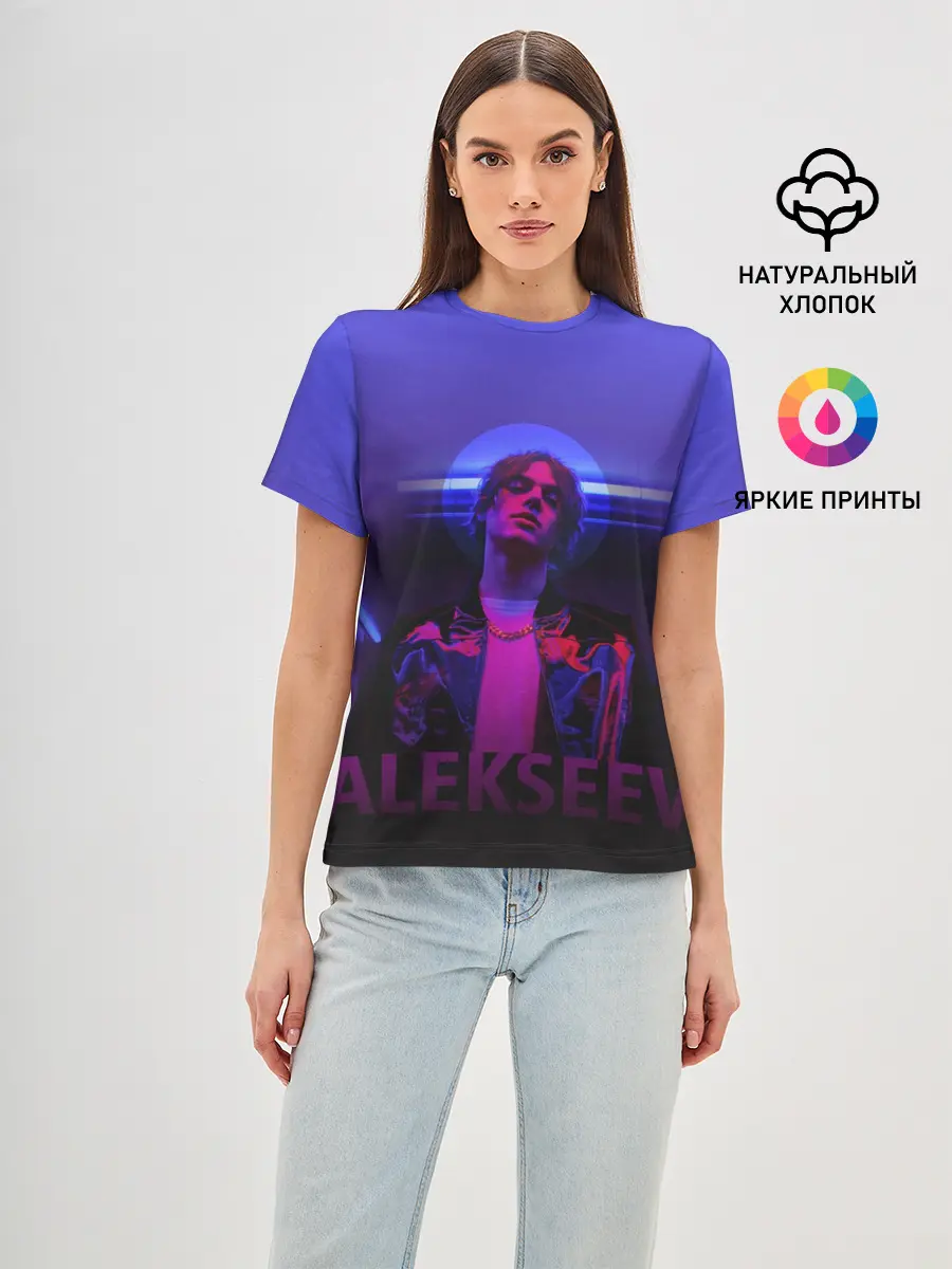 Женская базовая футболка / ALEKSEEV