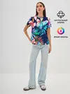 Женская базовая футболка / TROPIC FLOWER