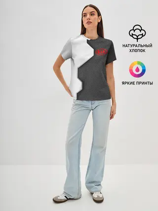 Женская базовая футболка / Kia sport uniform auto