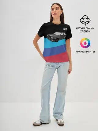 Женская базовая футболка / BMW M3