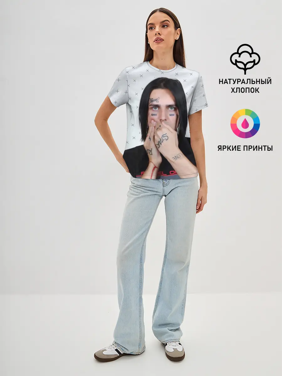 Женская базовая футболка / FACE