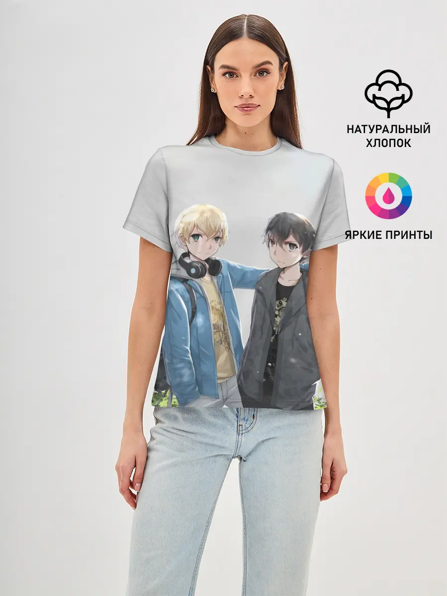 Женская базовая футболка / Алисизация САО