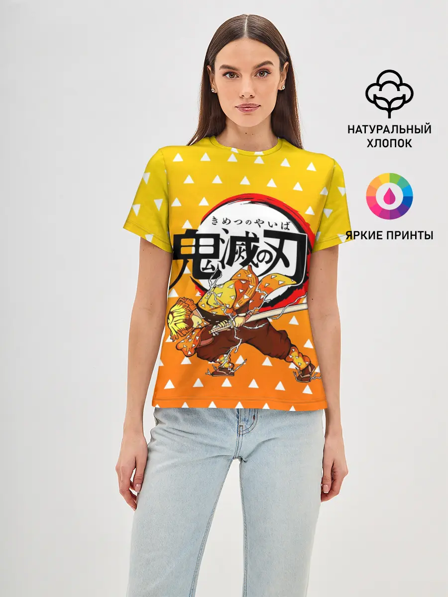 Женская базовая футболка / ЗЕНИЦУ / ZENITSU