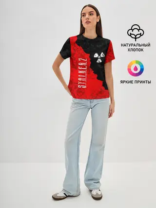 Женская базовая футболка / STALKER 2