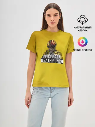 Женская базовая футболка / фингер