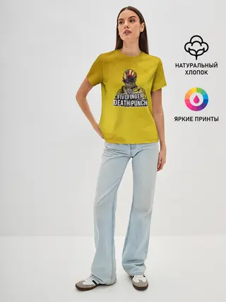 Женская базовая футболка / фингер