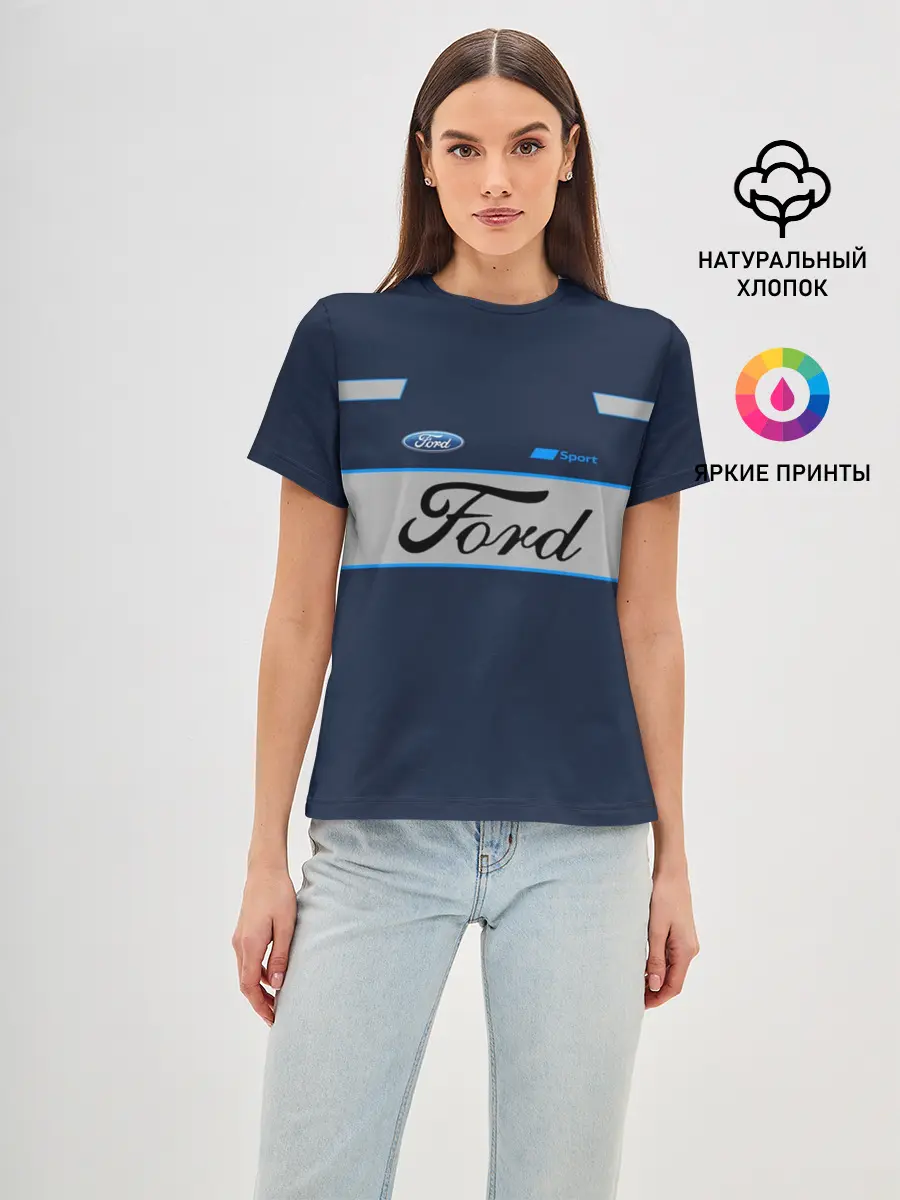 Женская базовая футболка / Ford