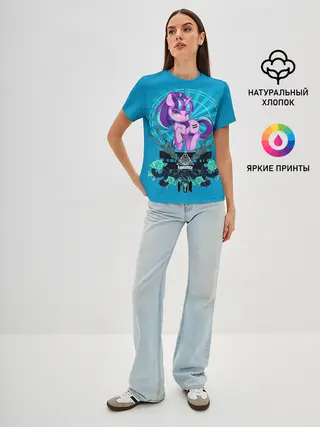 Женская базовая футболка / Мой маленький пони