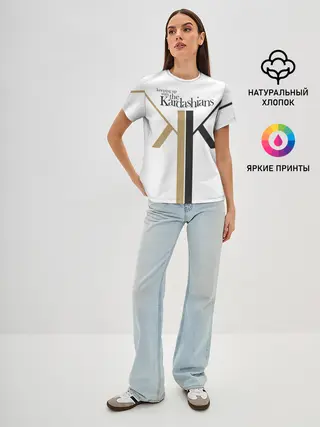 Женская базовая футболка / Keeping up with Kardashians