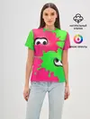 Женская базовая футболка / Splatoon 2
