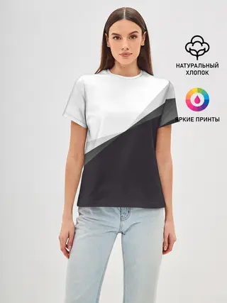 Женская базовая футболка / Минимализм