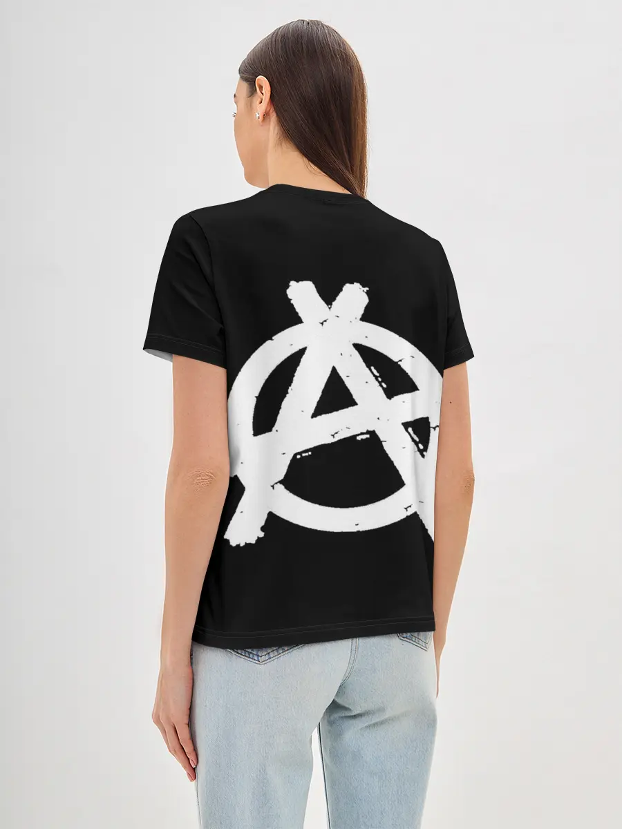 Женская базовая футболка / Король и Шут + Анархия