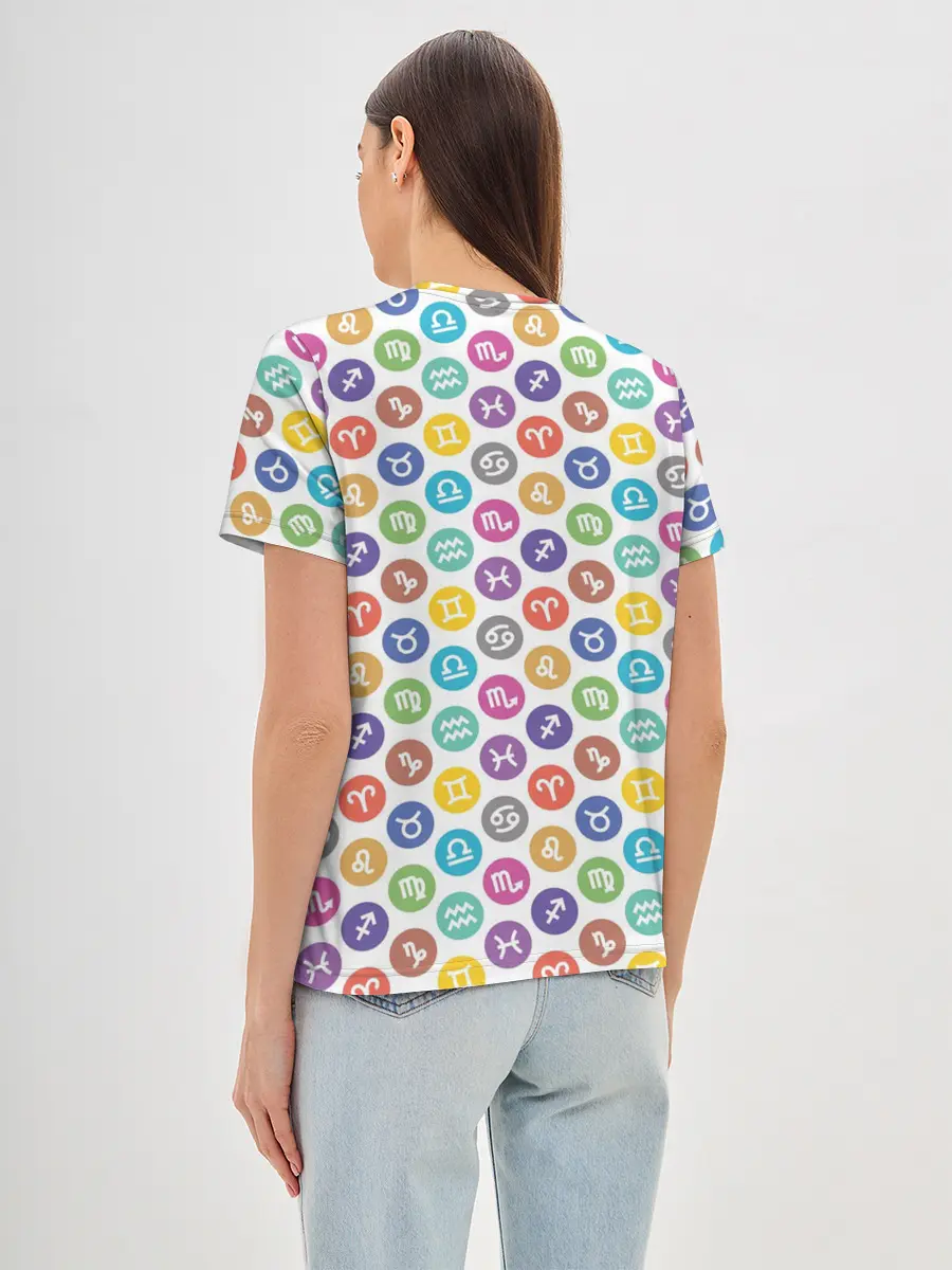 Женская базовая футболка / Знаки Зодиака
