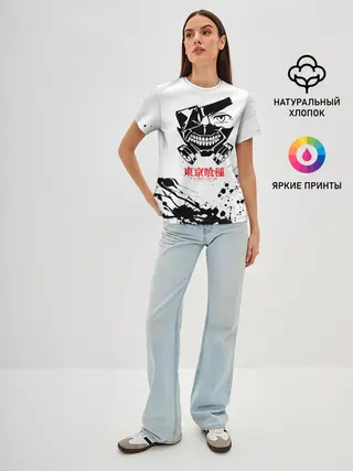 Женская базовая футболка / ТОКИЙСКИЙ ГУЛЬ