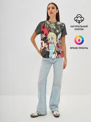 Женская базовая футболка / ОТЕЛЬ ХАЗБИН