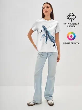 Женская базовая футболка / кит