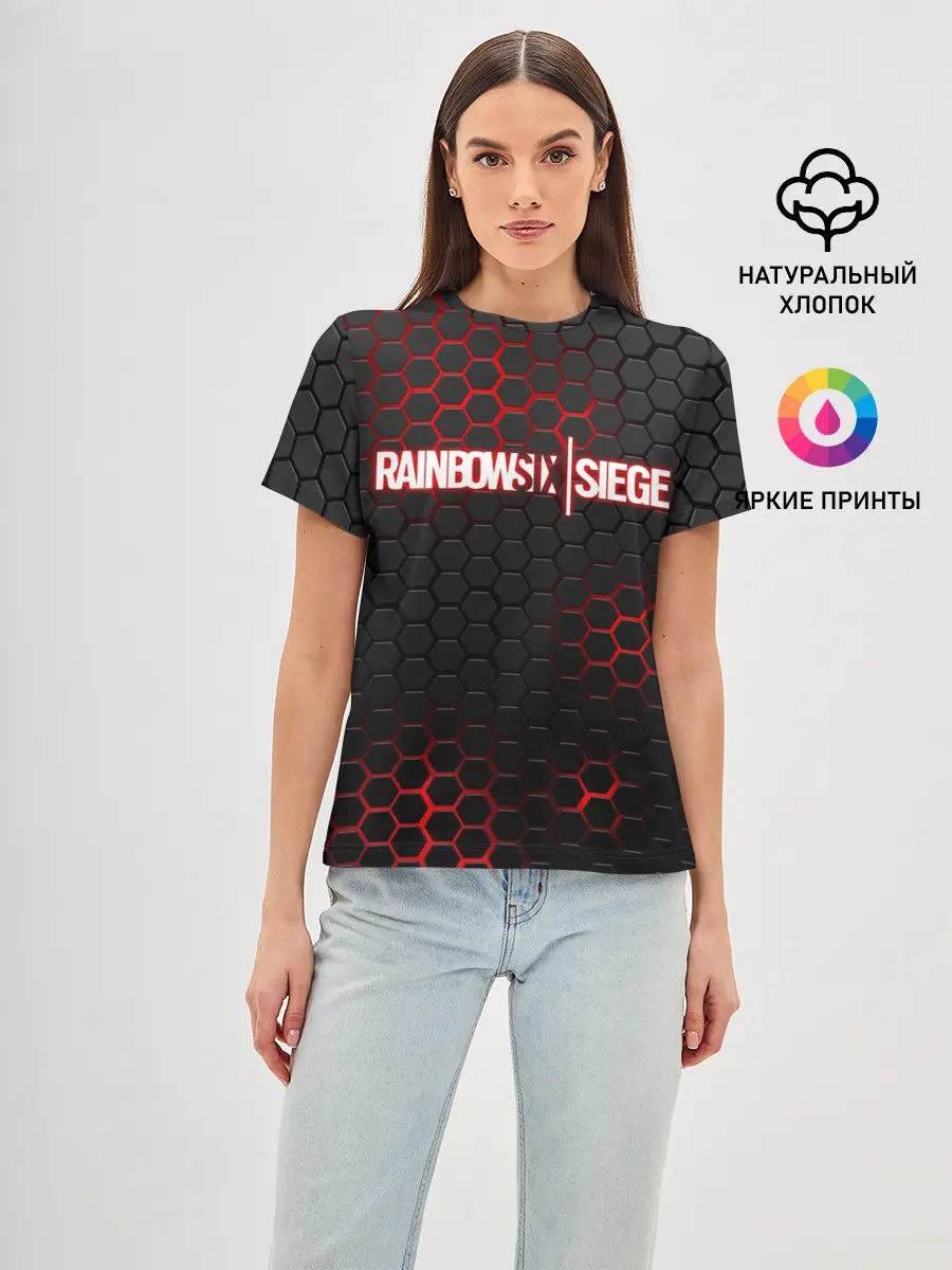 Женская базовая футболка / RAINBOW SIX | SIEGE