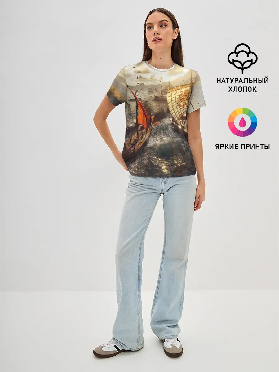 Женская базовая футболка / ASSASSINS CREED