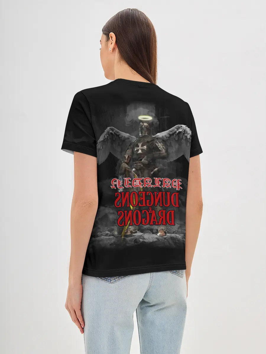 Женская базовая футболка / Dungeons & Dragons | Паладин