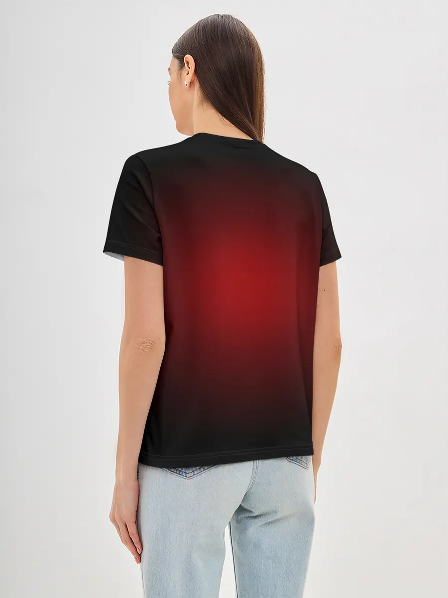 Женская базовая футболка / Hitman __