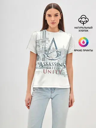 Женская базовая футболка / Assassin’s Creed Unity