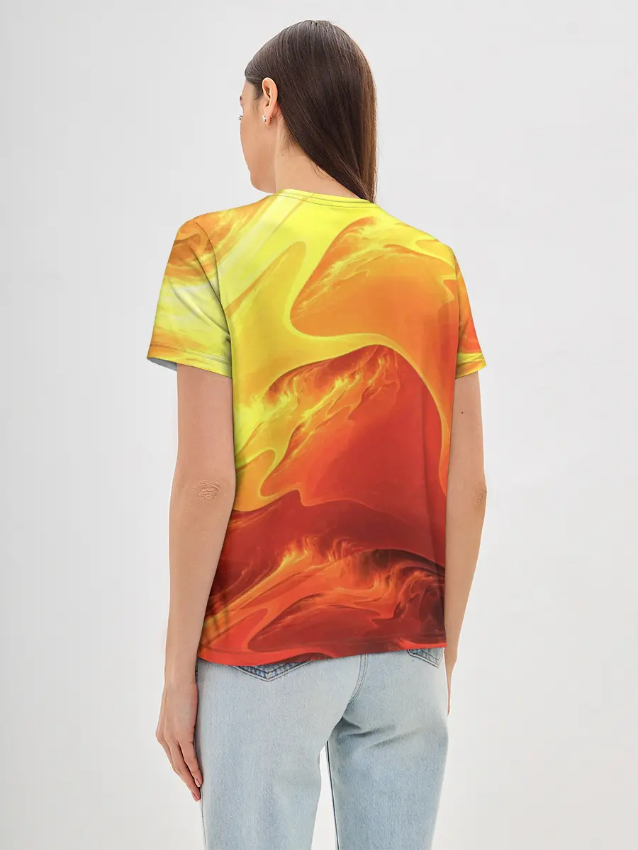 Женская базовая футболка / Шаман Кинг | Хао | Зик