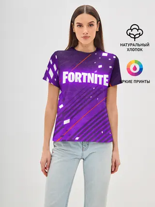Женская базовая футболка / FORTNITE