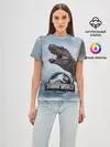 Женская базовая футболка / Jurassic World | Мир Юрского периода