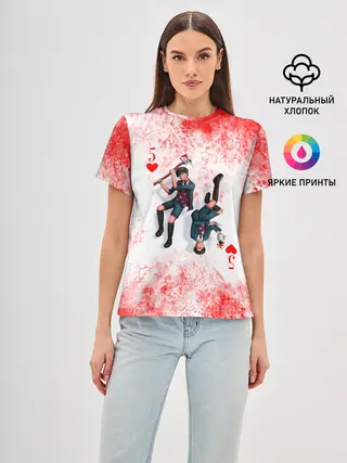 Женская базовая футболка / Номер 5 | Академия Амбрелла