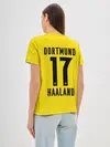 Женская базовая футболка / HAALAND Borussia Dortmund