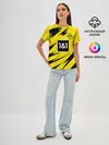 Женская базовая футболка / HAALAND Borussia Dortmund