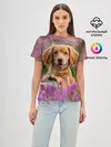 Женская базовая футболка / Dog